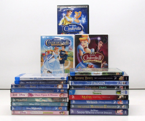 Disney princess dvd - disney, dvd/blu-ray