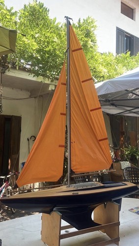 Modello barca vela - barca, a