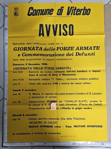 Manifesto originale giornata - manifesto, originale giornata