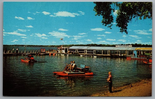 Cartolina detroit lakes - detroit, mn