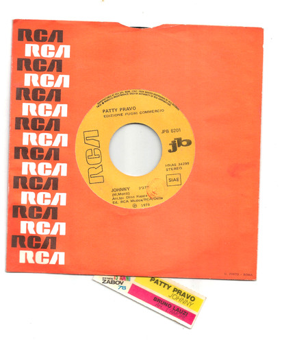 Patty pravo giri jukebox - patty, 45