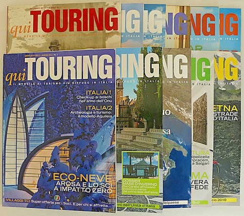 Riviste touring club italiano - riviste,