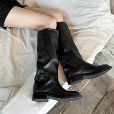 Scarpe stivali cavaliere donna