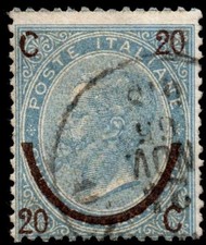 ITALIA REGNO 1865 -23 - Usato