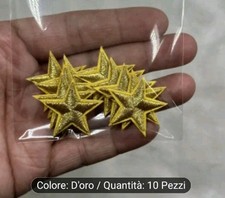 Stelle Grado ufficiale Cotone Esercito Italiano GPG Police Security 