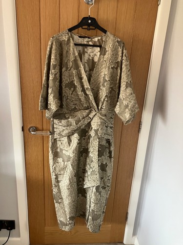 Abito drappeggiato zara verde - drappeggiato,