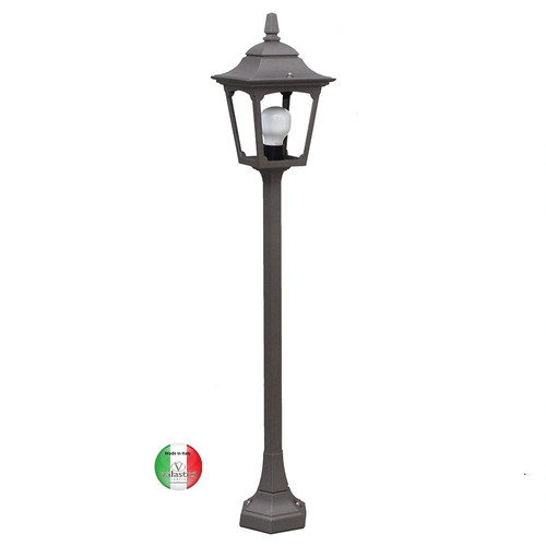 Lampione alluminio cm - alluminio, h