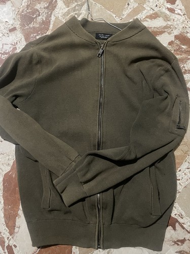 Zara man uomo maglia green - zara,