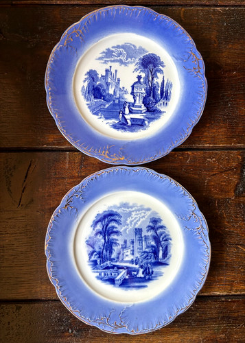 Antique pair wedgwood co - of,