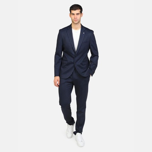 Abito manuel ritz gessato slim - abito,