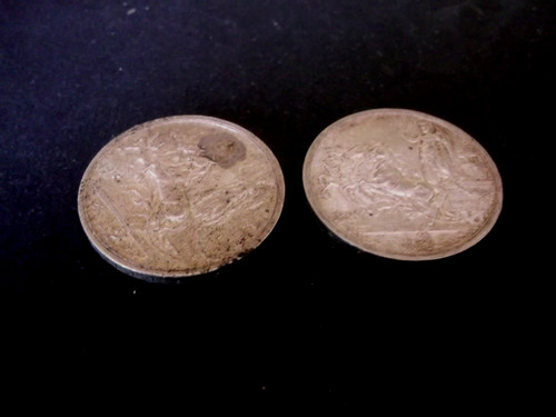 Monete lire 1915 e 1916 - 2,