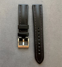 Cinturino nero vero sailcoth NERO 20mm Lug Rolex Submariner GMT con collegamenti FINE