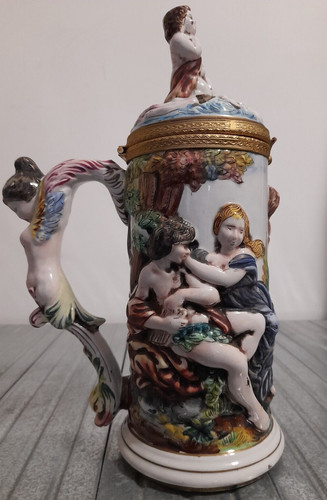 Antico boccale porcellana - antico,
