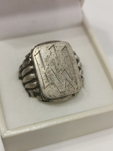 Anello sigillo vintage in - da,