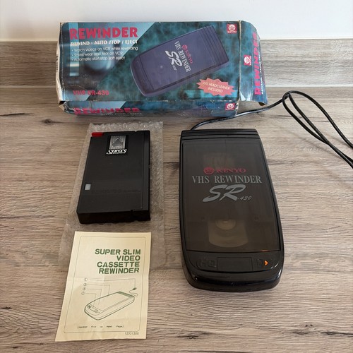 Kinyo 430 vhs riavvolgitore - vhs,