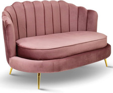 Divano 2 Posti Rosa 150 Cm -