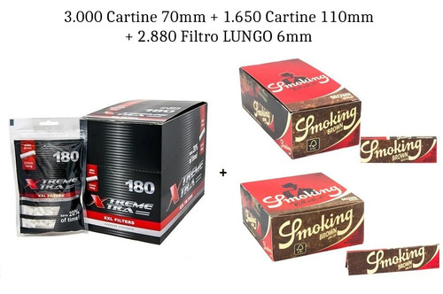 Pack smoking brown king size - brown,