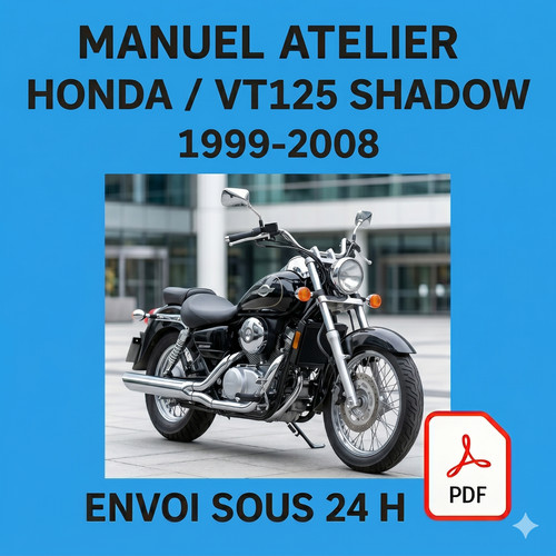 Manuel atelier honda vt125 - manuel,