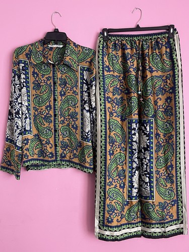 Zara camicia coord effetto