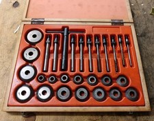 Set frese piane per sedi valvole auto e moto 28 pezzi Vintage Officina Epoca (83