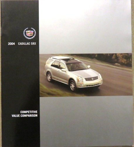 Brochure cadillac srx - brochure,