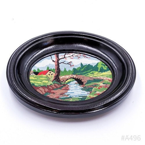 Arazzo vintage con paesaggio - vintage,