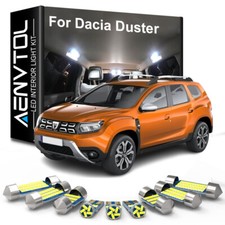 Kit Lampadina LED Interno Per Dacia Duster I II 1 2 MK1 MK2 2010-2022 2023