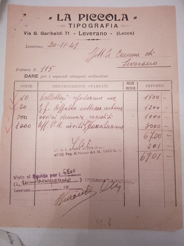 Leverano piccola - leverano, (lecce)"la