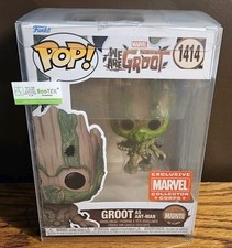 Funko Pop We Are Groot as Ant-Man #1414 Marvel Collector Corps con protettore