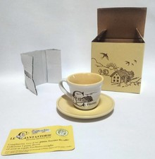 Lotto 4 tazzine e piattini