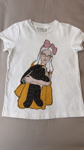 Shirt fendi bambina e - t-shirt,