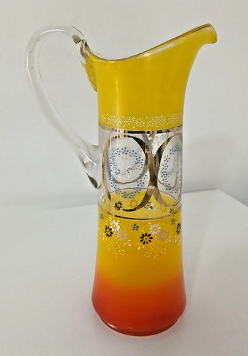 Antica brocca caraffa vetro - antica,