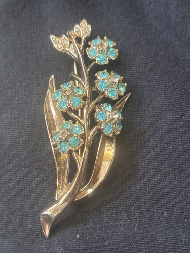 Spilla vintage coro tono oro - spilla,
