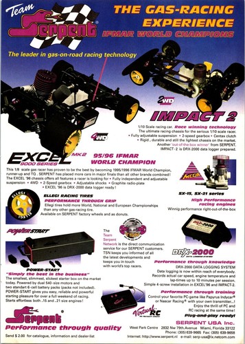 Impact auto team serpente - rc,