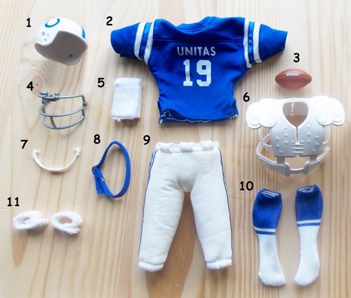 Figurina joe namath unitas - figurina,