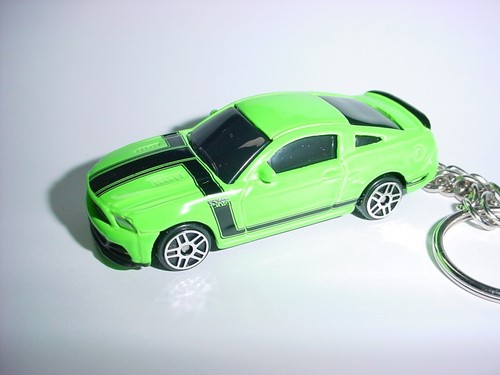 Hot ford mustang boss - 3d,