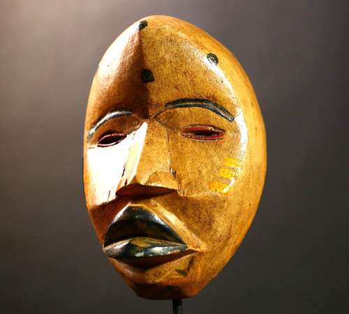 Maschera tribale africana dan - maschera,