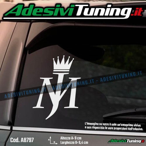 Adesivo logo michael jackson - adesivo,