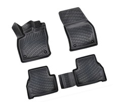 SET 4 PZ. Tappetini Tappeti  Specifi CADDY 5 dal 2020  Tappeti auto in Gomma 3D