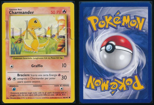 Carta pokémon charmander - pokémon,