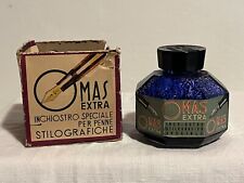 INCHIOSTRO SPECIALE PER PENNA STILOGRAFICA OMAS EXTRA VINTAGE VETRO OTTAGONALE
