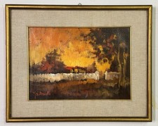 Quadro ad olio su tela di