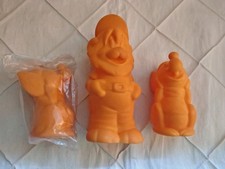 Lotto 3 Pupazzi Di Gomma