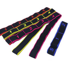 BANDA ELASTICA FASCIA DI RESISTENZA REGOLABILE 8 LOOPS FITNESS YOGA PILATES 8401