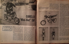 GARELLI MINI BAT 50 PROVA IMPRESSIONI GUIDA MOTOCICLISMO 1969 DRIVE TEST