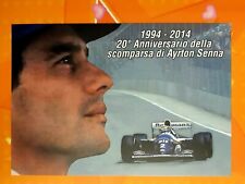 AYRTON SENNA 20 ANNIVERSARIO MORTE 20 anniversary death BOPHILEX 2014 Cartolina