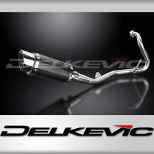 SILENZIATORE TONDO CARBONIO 200mm YAMAHA YZF-R125 2008-2013 SCARICO COMPLETO