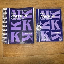 Saxon Math K Home Study