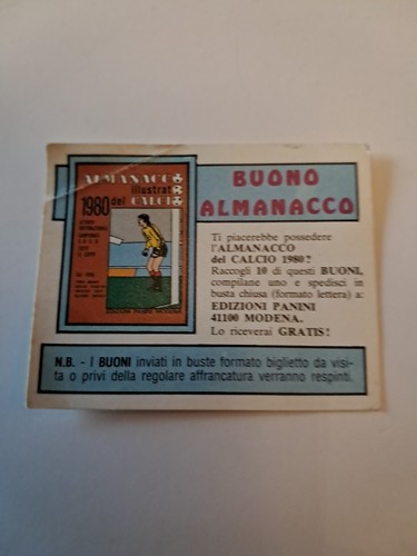 Panini figurina buono - figurina,