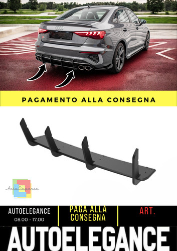 ⭐Diffusore posteriore nero